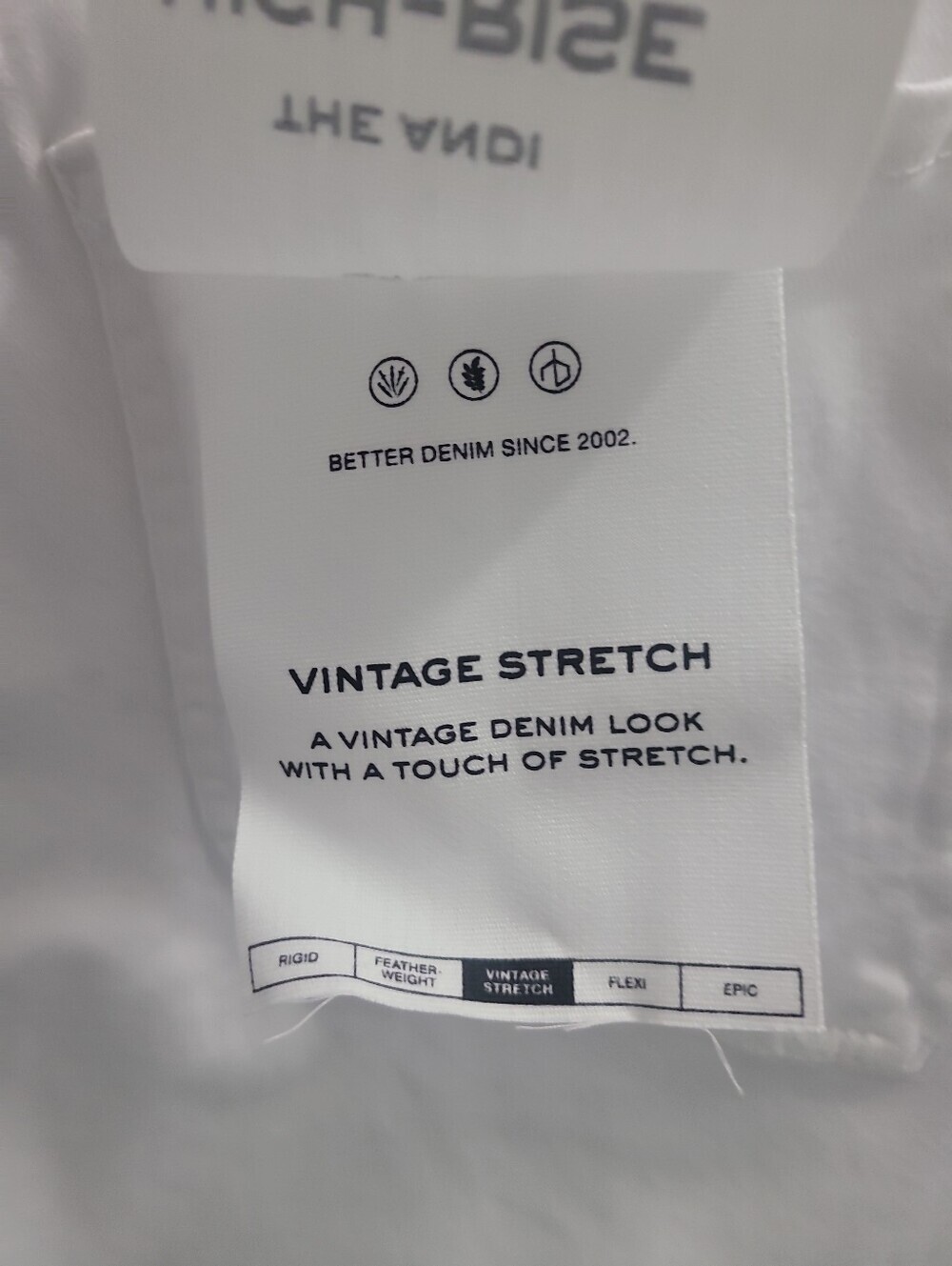 NWT Rag & Bone The Andi Belted High Rise Ankle Wide Leg Jeans Optic White Sz 30 - Picture 9 of 13